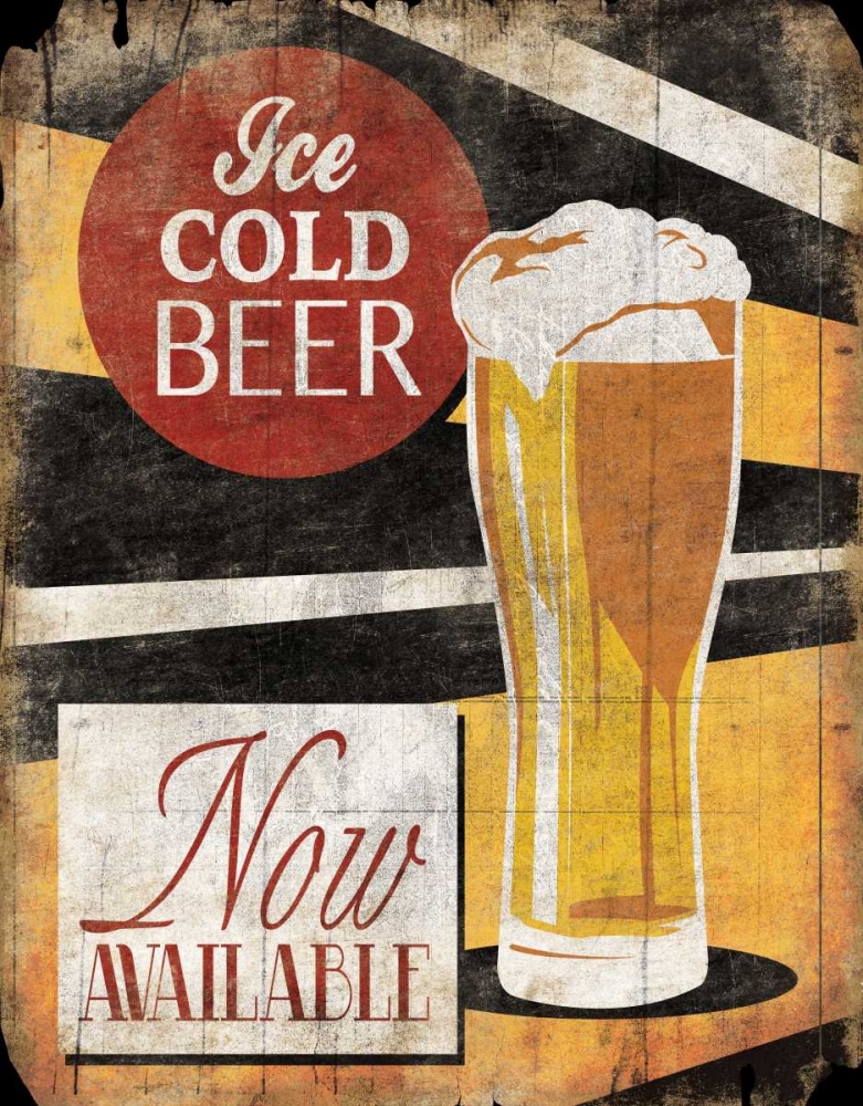 Wall Art Painting id:38024, Name: Ice Cold Beer, Artist: Grey, Jace