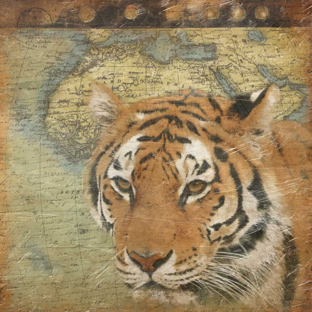 Wall Art Painting id:37734, Name: Tiger travel, Artist: Grey, Jace