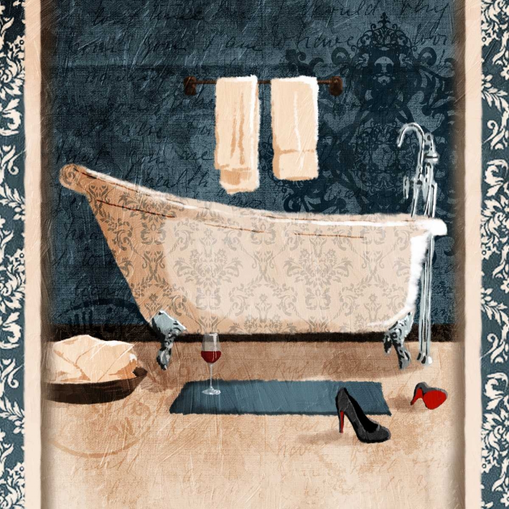 Wall Art Painting id:86655, Name: Relaxation Tub, Artist: Grey, Jace