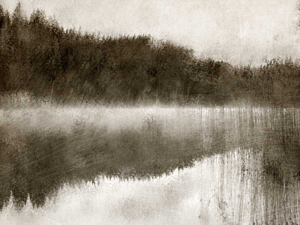 Wall Art Painting id:106572, Name: Misty Morning on the Lake, Artist: Allen, Kimberly
