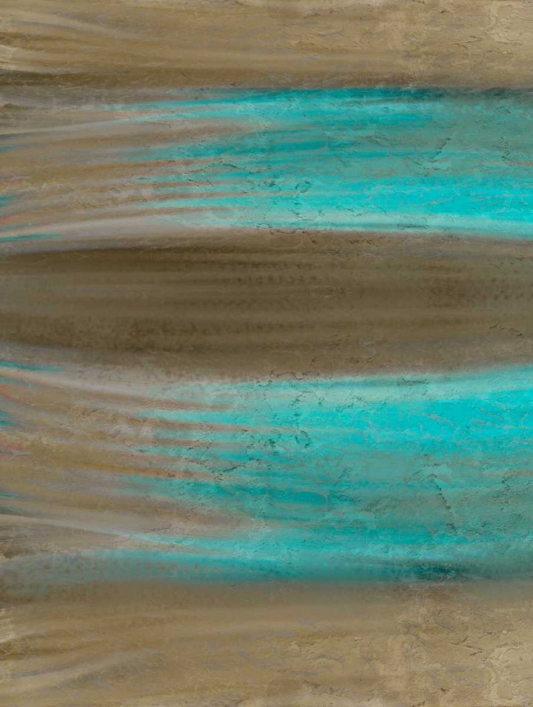 Wall Art Painting id:125797, Name: Turquoise Stream 1, Artist: Allen, Kimberly