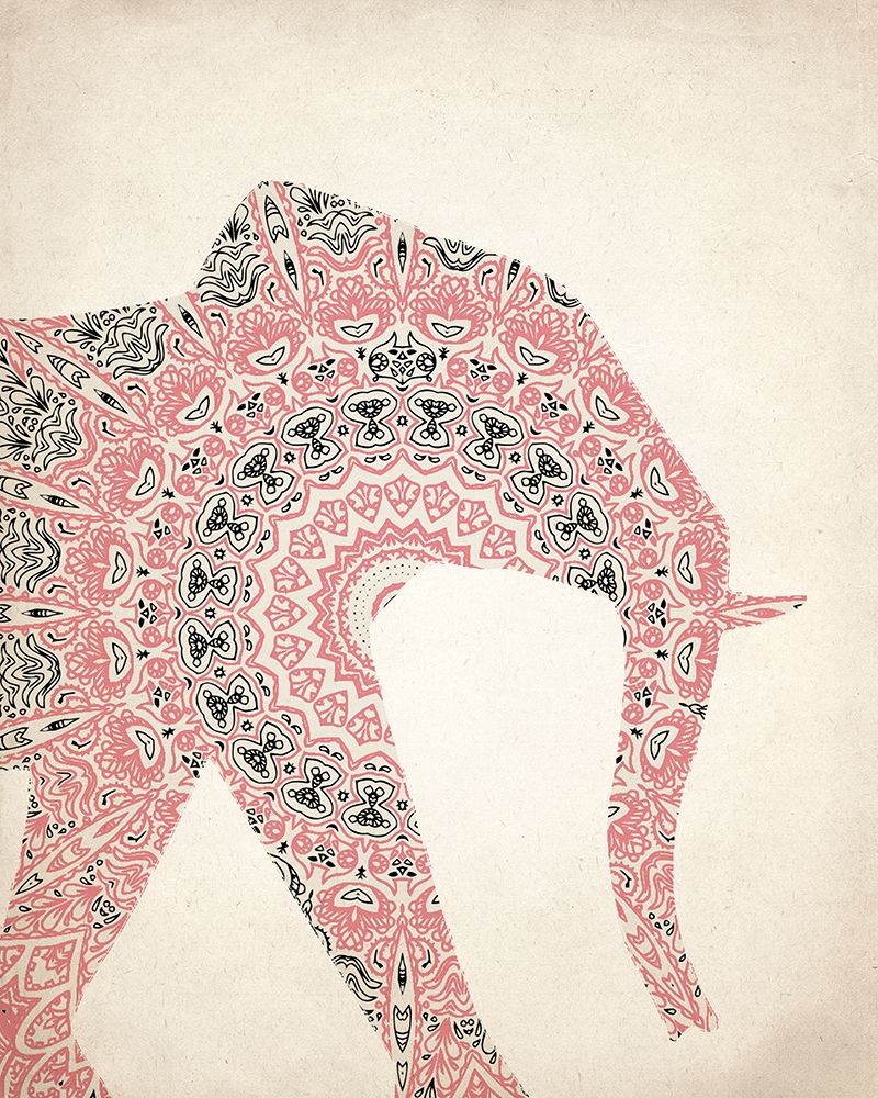 Wall Art Painting id:240872, Name: Mandala Elephant 1, Artist: Kimberly, Allen