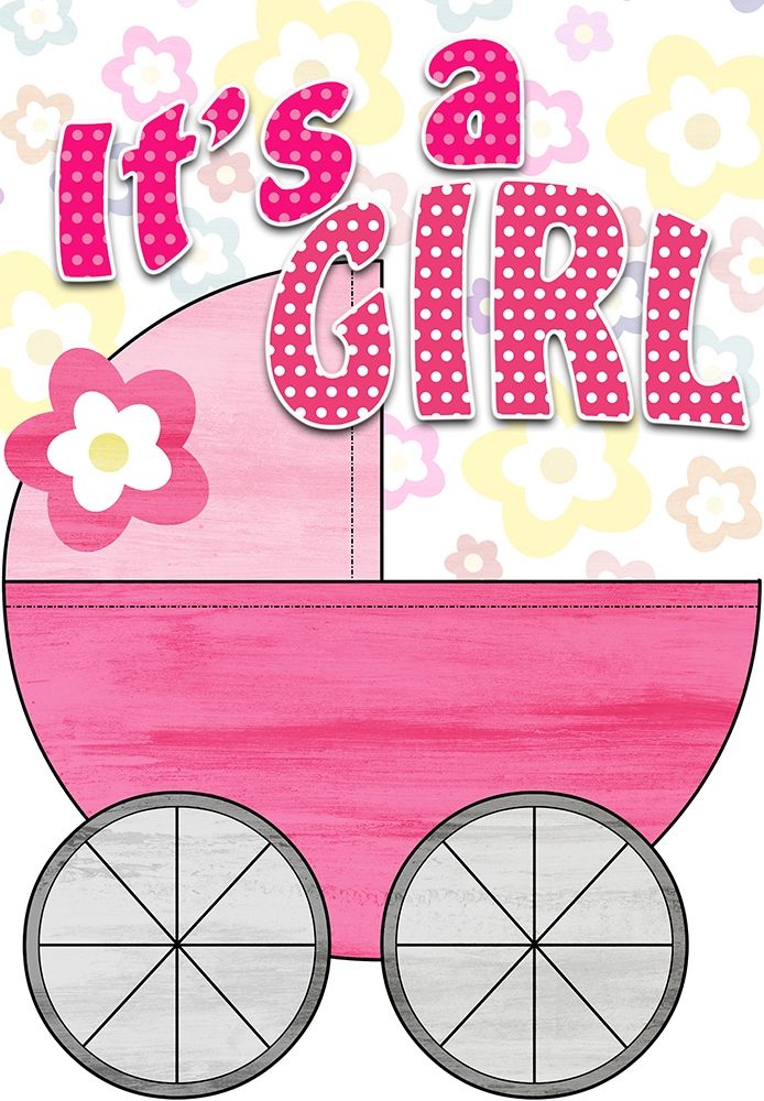 Wall Art Painting id:276726, Name: Its a Girl, Artist: Kimberly, Allen