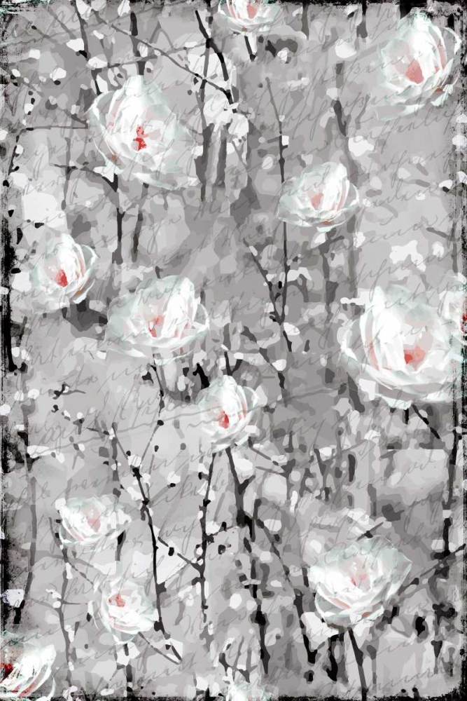 Wall Art Painting id:152093, Name: Blooming in White, Artist: Allen, Kimberly