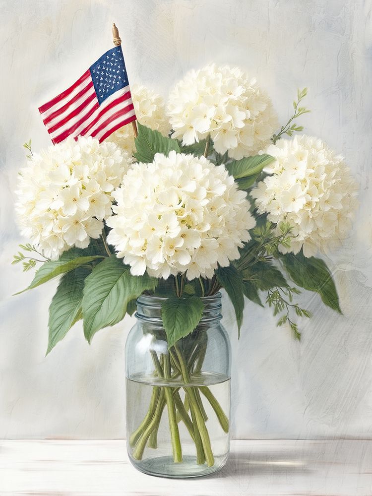 Wall Art Painting id:770787, Name: Hydrangea USA, Artist: Allen, Kimberly