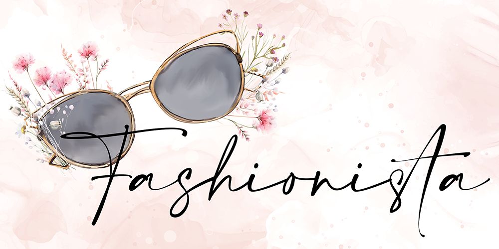 Wall Art Painting id:772450, Name: Fashionista Floral, Artist: Allen, Kimberly