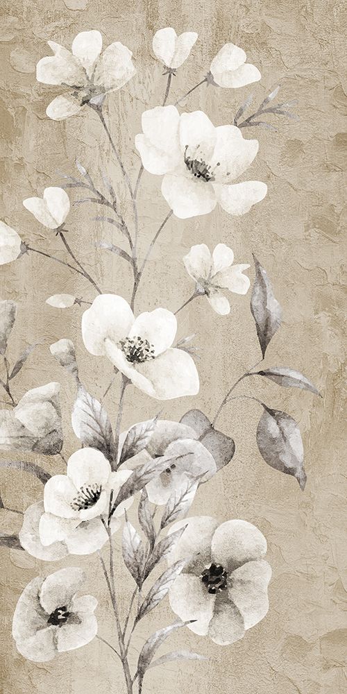 Wall Art Painting id:617537, Name: Soft Floral Branches 1, Artist: Allen, Kimberly