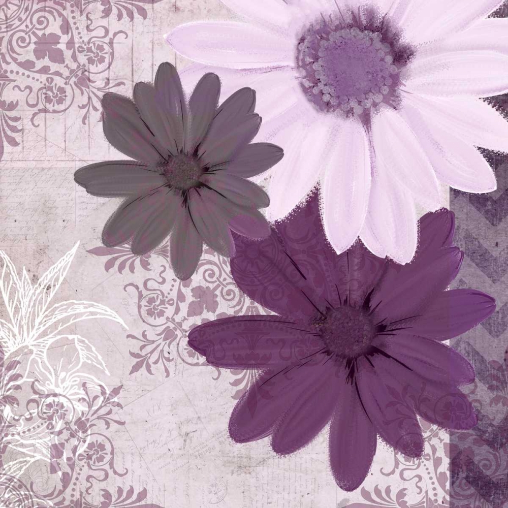 Wall Art Painting id:106683, Name: Purple Bloom 3, Artist: Allen, Kimberly