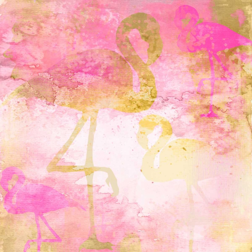 Wall Art Painting id:125849, Name: Flamingo Pink 1, Artist: Allen, Kimberly