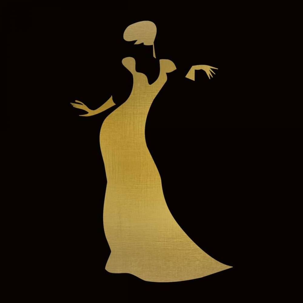 Wall Art Painting id:138341, Name: Fashion Silhouette 3, Artist: Allen, Kimberly