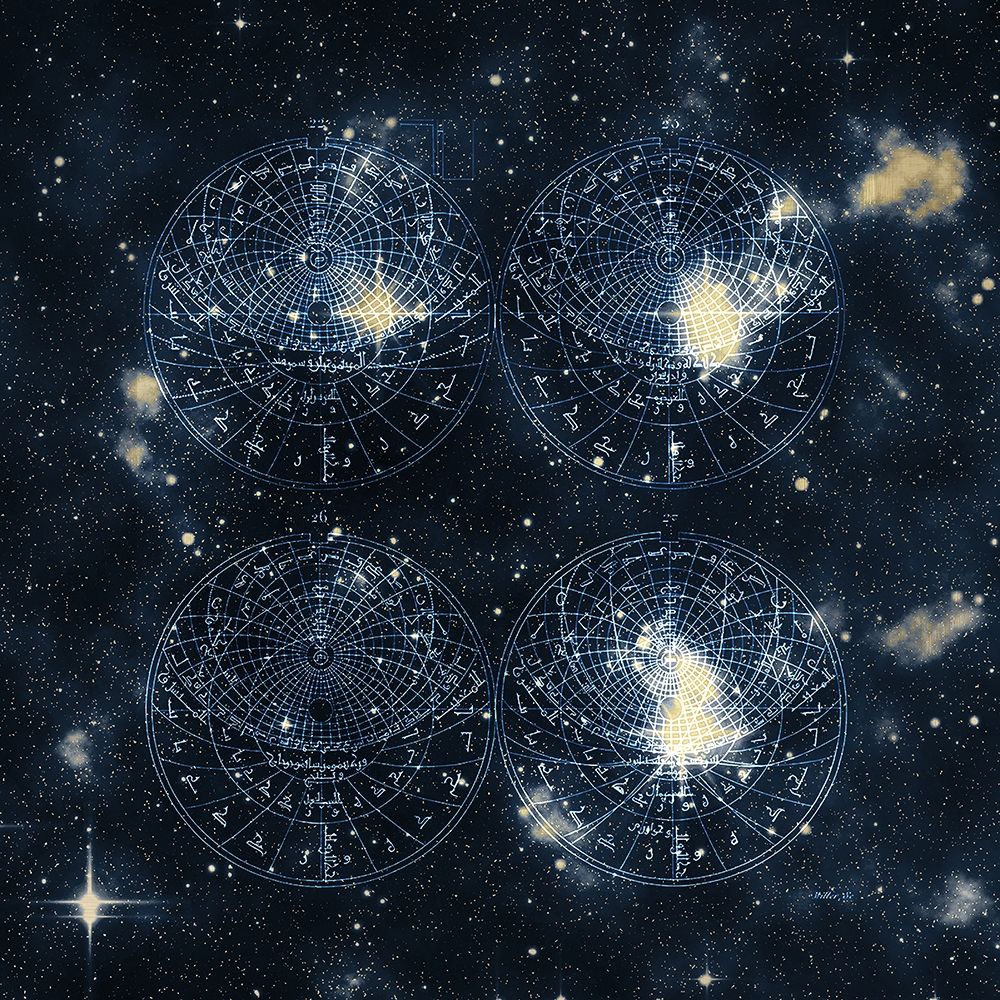 Wall Art Painting id:241270, Name: Starfield 3, Artist: Allen, Kimberly