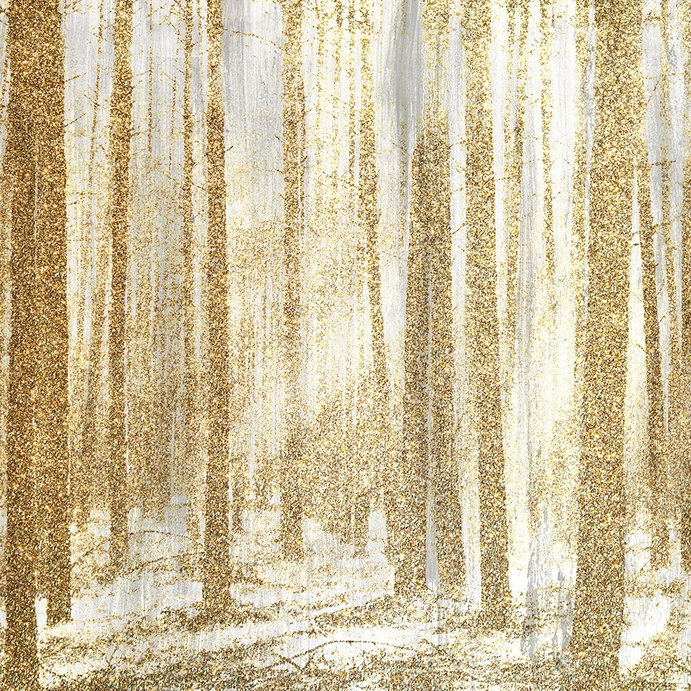 Wall Art Painting id:251019, Name: Forest of Gold 1, Artist: Kimberly, Allen