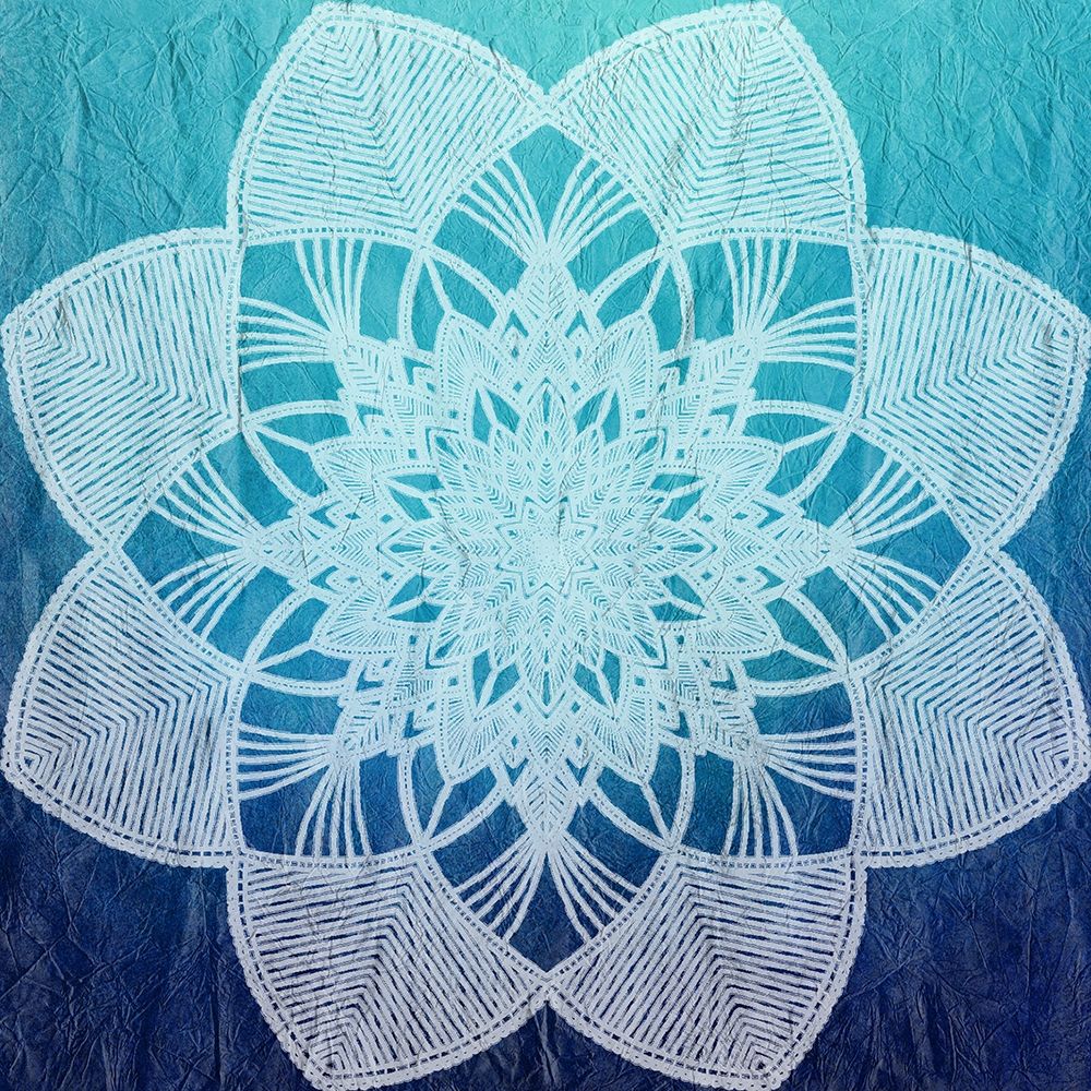 Wall Art Painting id:200518, Name: Indigo Mandala 2, Artist: Allen, Kimberly