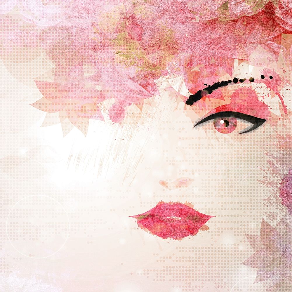 Wall Art Painting id:207848, Name: Pink Love, Artist: Kimberly, Allen