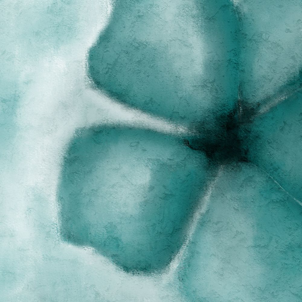 Wall Art Painting id:192143, Name: Blooming Teal, Artist: Allen, Kimberly