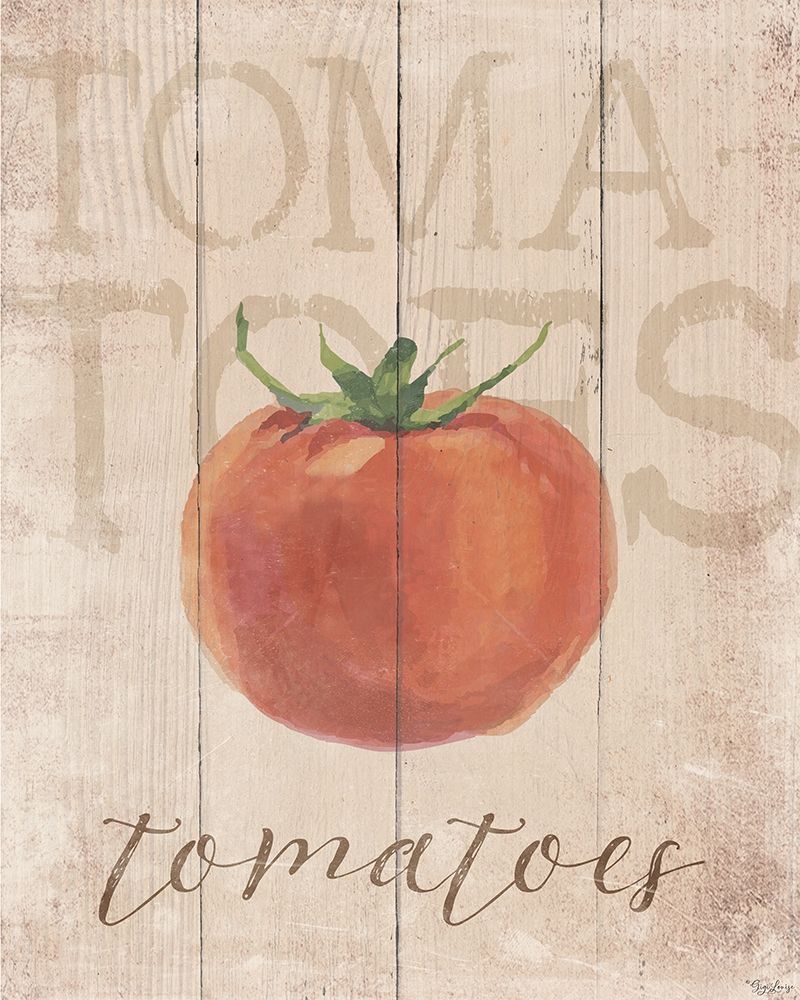 Wall Art Painting id:300052, Name: Tomatoes, Artist: Louise, Gigi