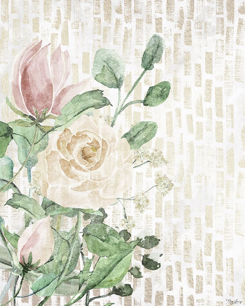 Wall Art Painting id:331490, Name: Neutral Flowers, Artist: Louise, Gigi