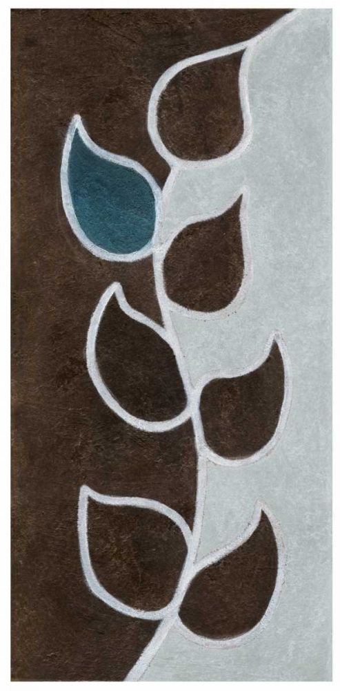 Wall Art Painting id:7537, Name: Blue and Brown Lever, Artist: Emery, Kristin