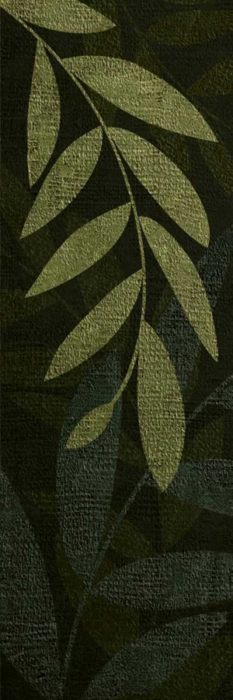 Art Print: Dark Green Leaves