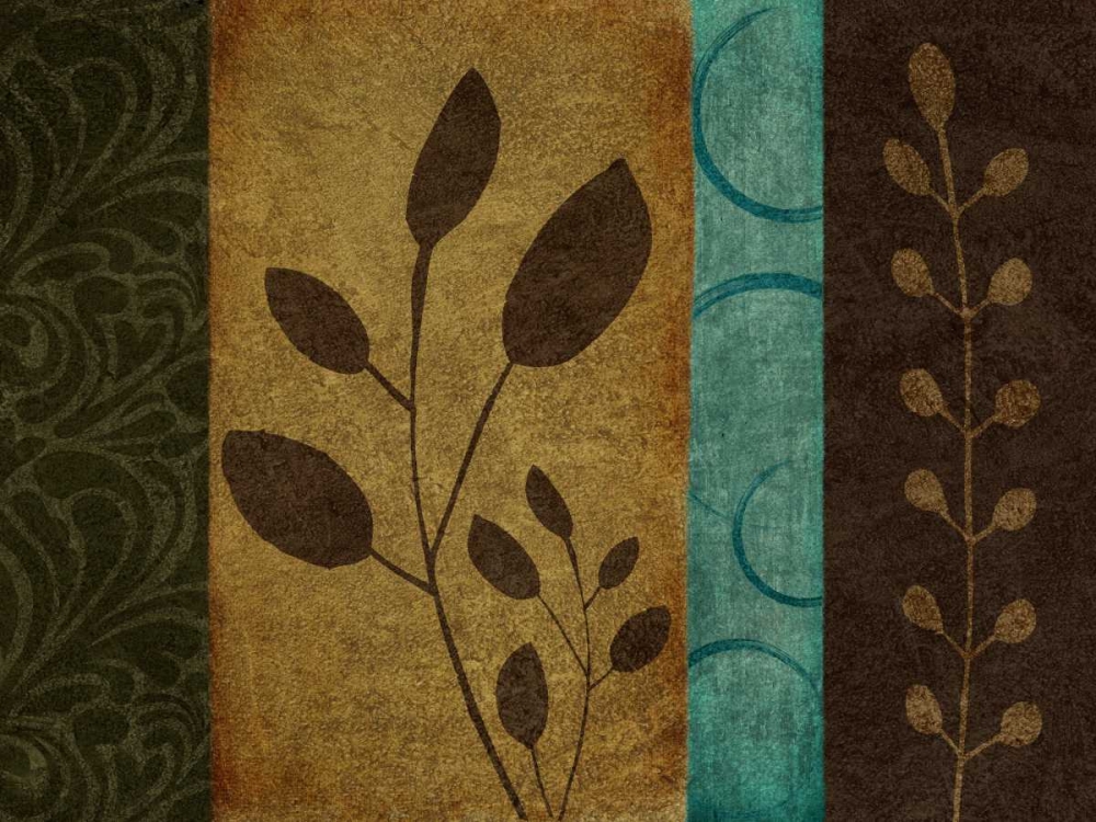 Wall Art Painting id:7608, Name: Pressed Leaves I, Artist: Emery, Kristin