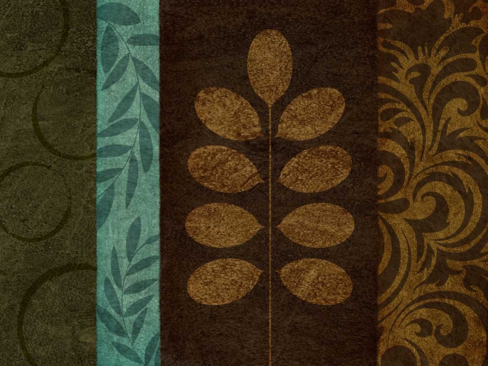 Wall Art Painting id:7609, Name: Pressed Leaves II, Artist: Emery, Kristin