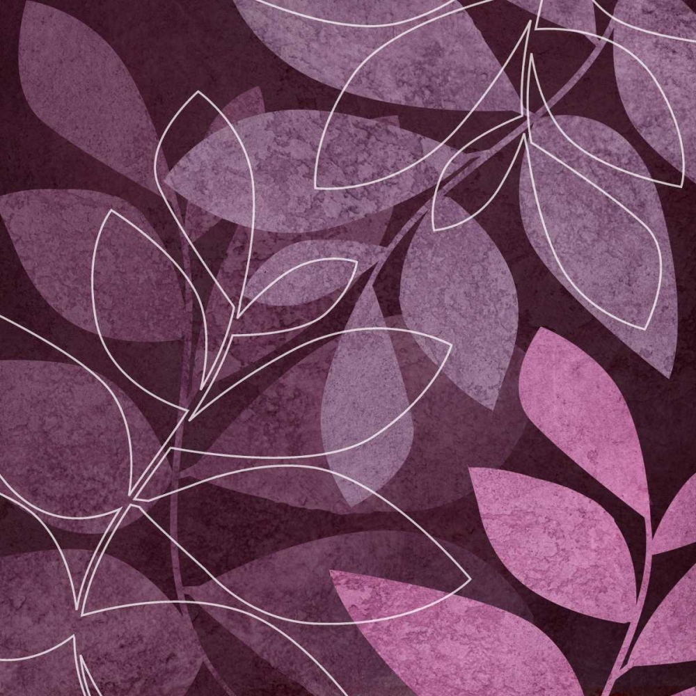 Art Print: Purple Leaves II