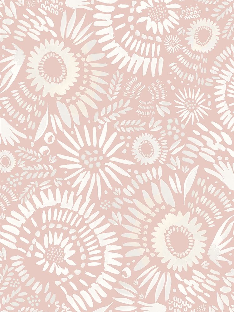 Wall Art Painting id:426259, Name: Blush and White Floral, Artist: Straatsma, Leah