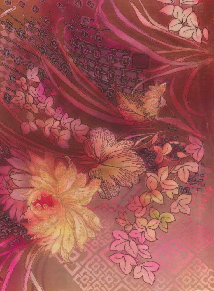 Wall Art Painting id:86979, Name: Marooned Florals D, Artist: May