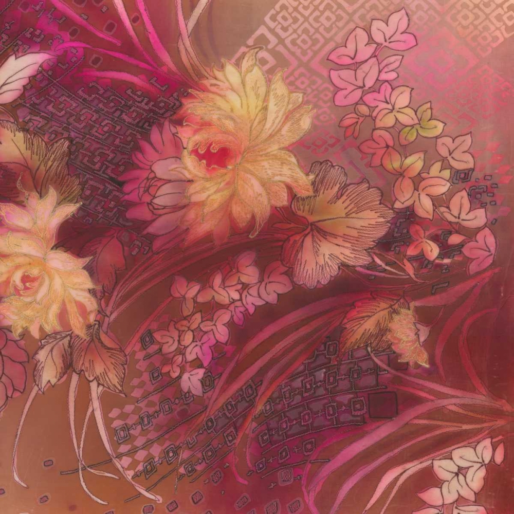 Wall Art Painting id:87019, Name: Marooned Florals 3, Artist: May