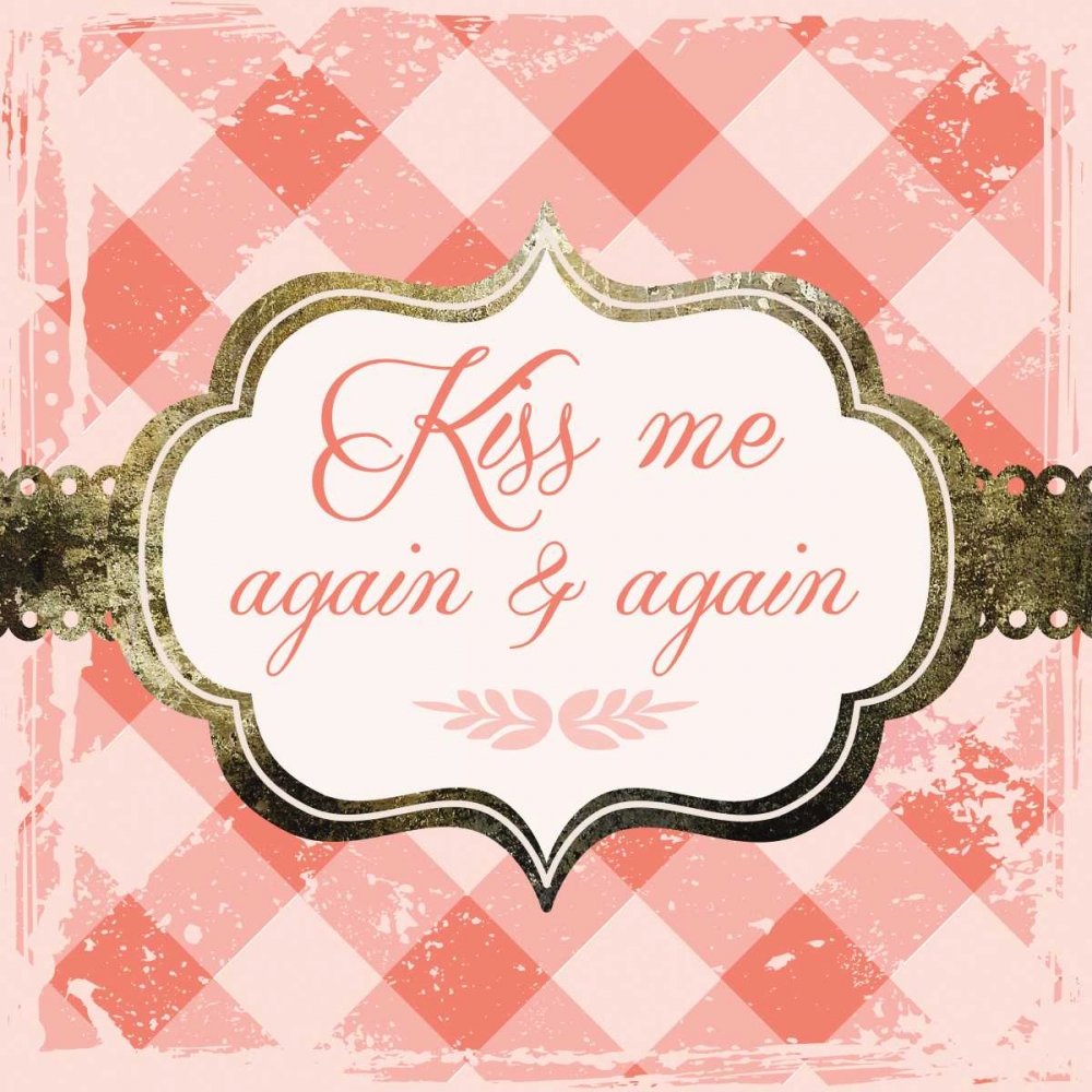 Wall Art Painting id:138853, Name: Kiss Me Again, Artist: Hogan, Melody