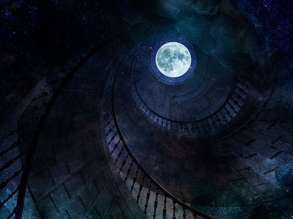 Wall Art Painting id:366781, Name: Celestial Staircase 1, Artist: Prime, Marcus