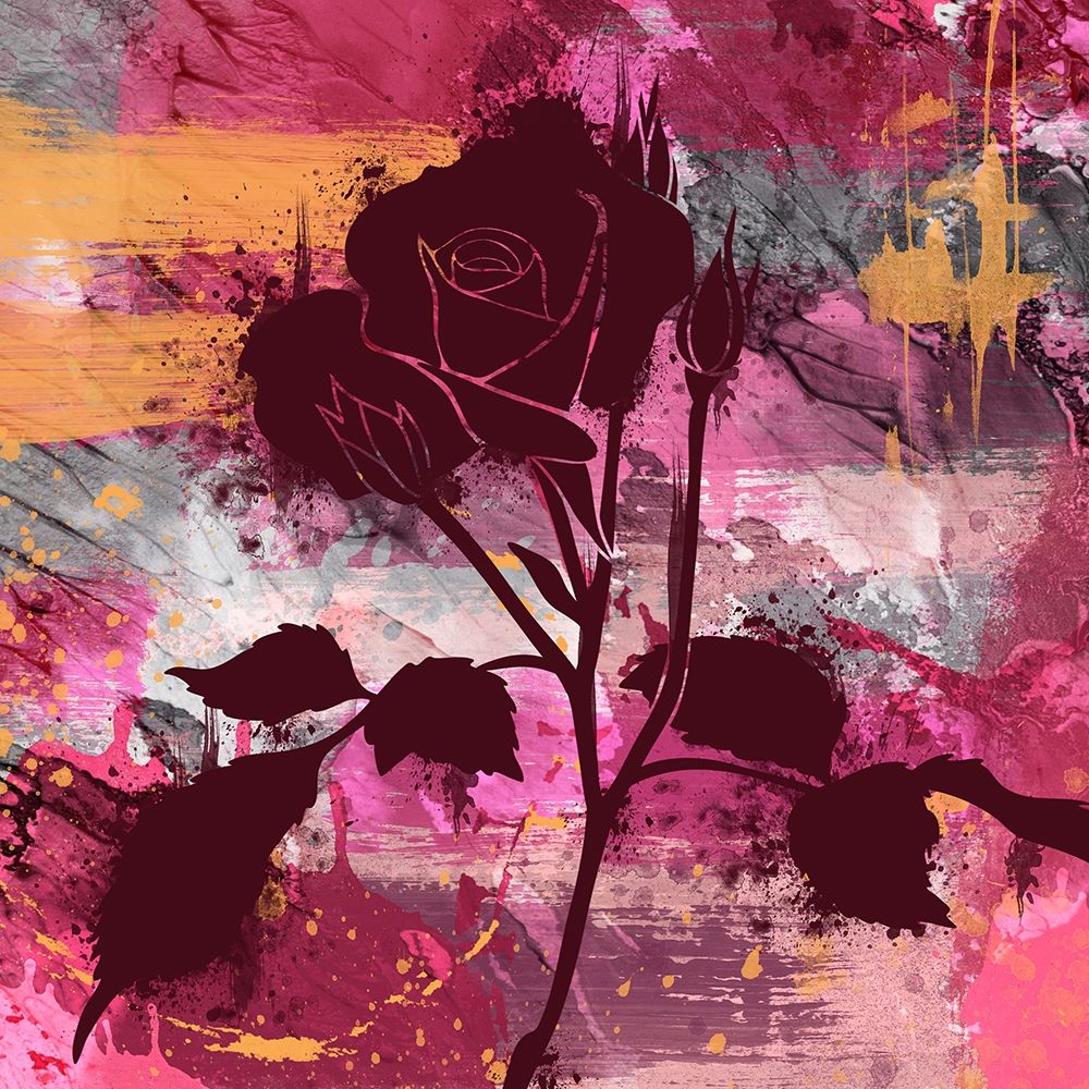 Wall Art Painting id:224152, Name: Urban Floral 3, Artist: Prime, Marcus