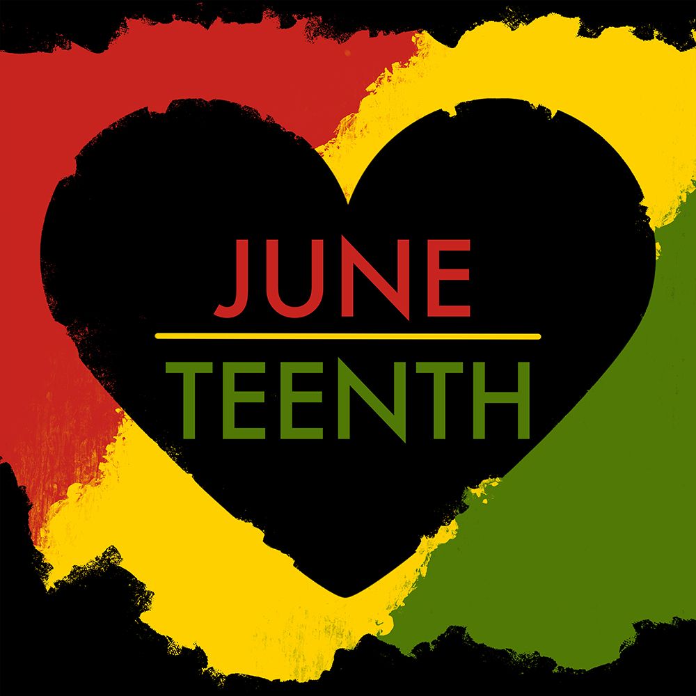 Wall Art Painting id:439427, Name: Juneteenth Heart, Artist: Prime, Marcus