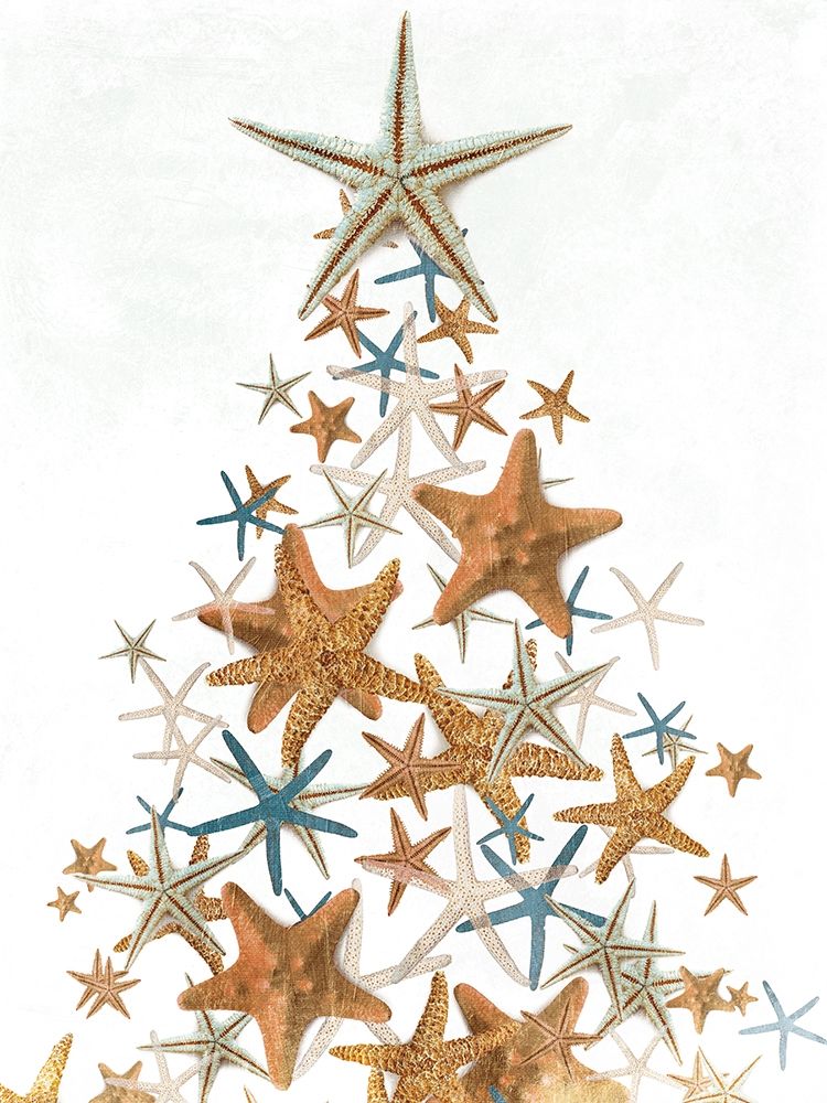 Wall Art Painting id:224271, Name: Star Fish Christmas, Artist: Villa, Milli