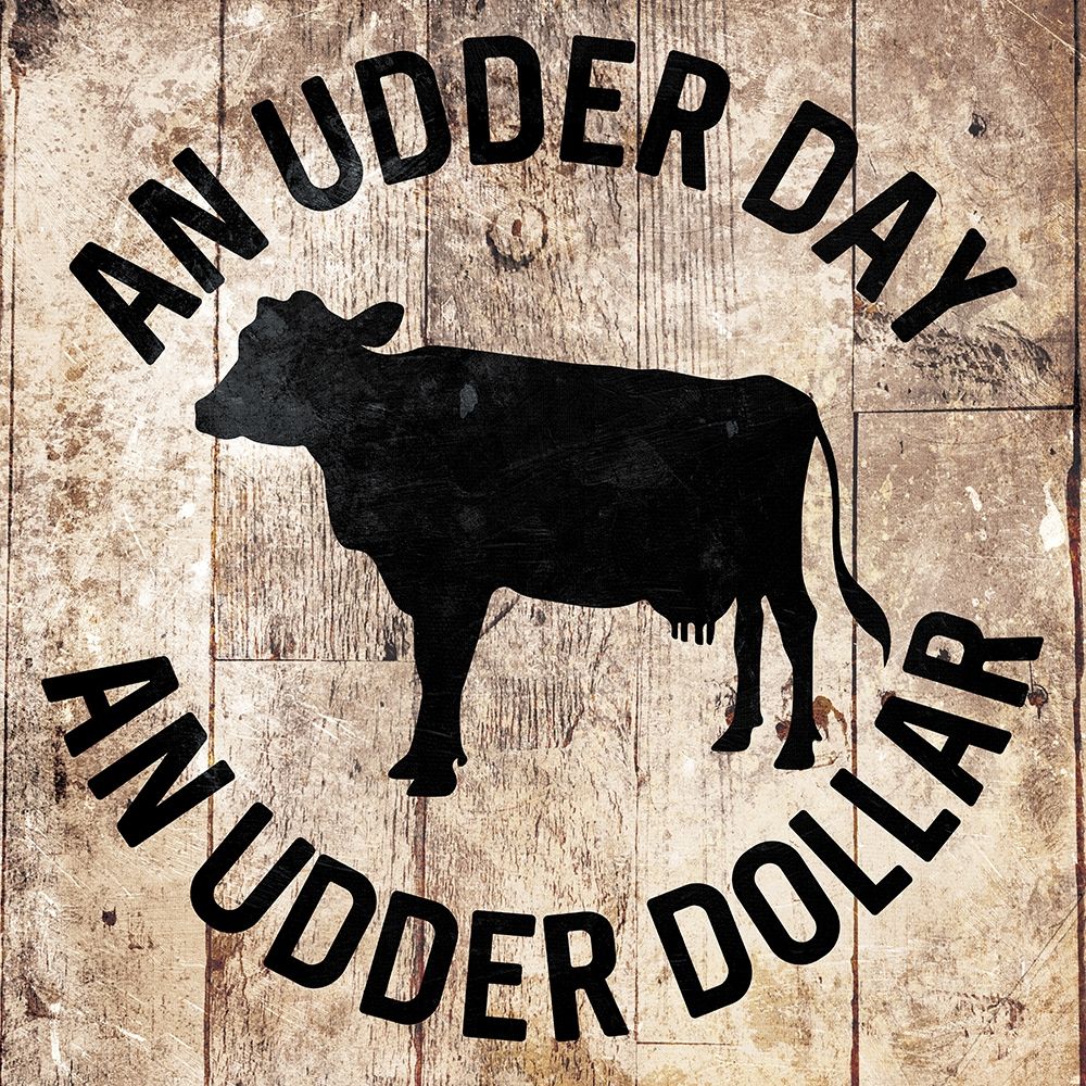 Wall Art Painting id:300586, Name: Udder Day, Artist: Villa, Milli