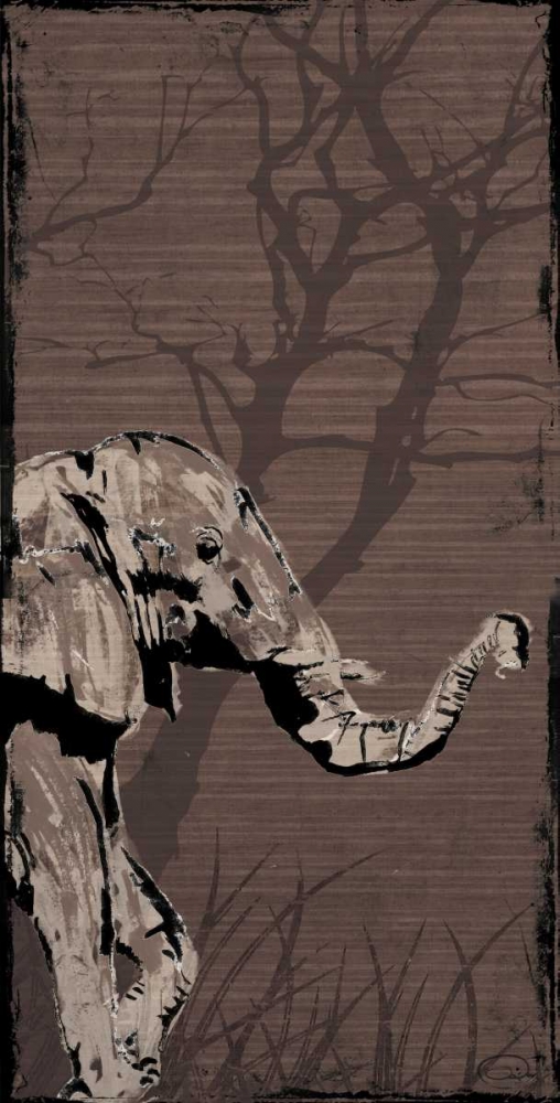 Wall Art Painting id:32066, Name: Elephant, Artist: OnRei
