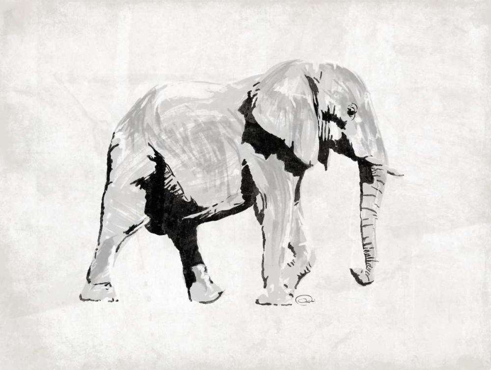 Wall Art Painting id:32137, Name: Elephant, Artist: OnRei