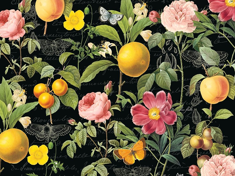 Wall Art Painting id:422884, Name: Botanical Flowers, Artist: Lula Bijoux and Company