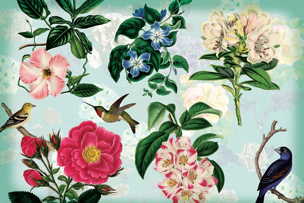 Wall Art Painting id:422890, Name: Spring Vintage Botanica 1, Artist: Lula Bijoux and Company
