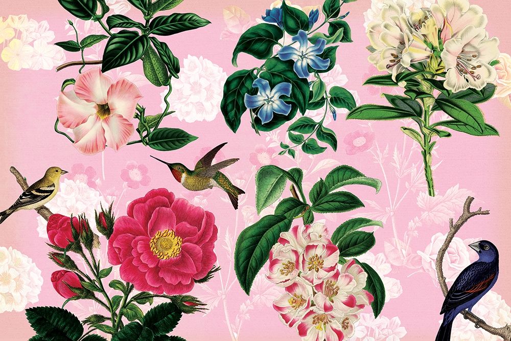 Wall Art Painting id:422891, Name: Spring Vintage Botanica 2, Artist: Lula Bijoux and Company