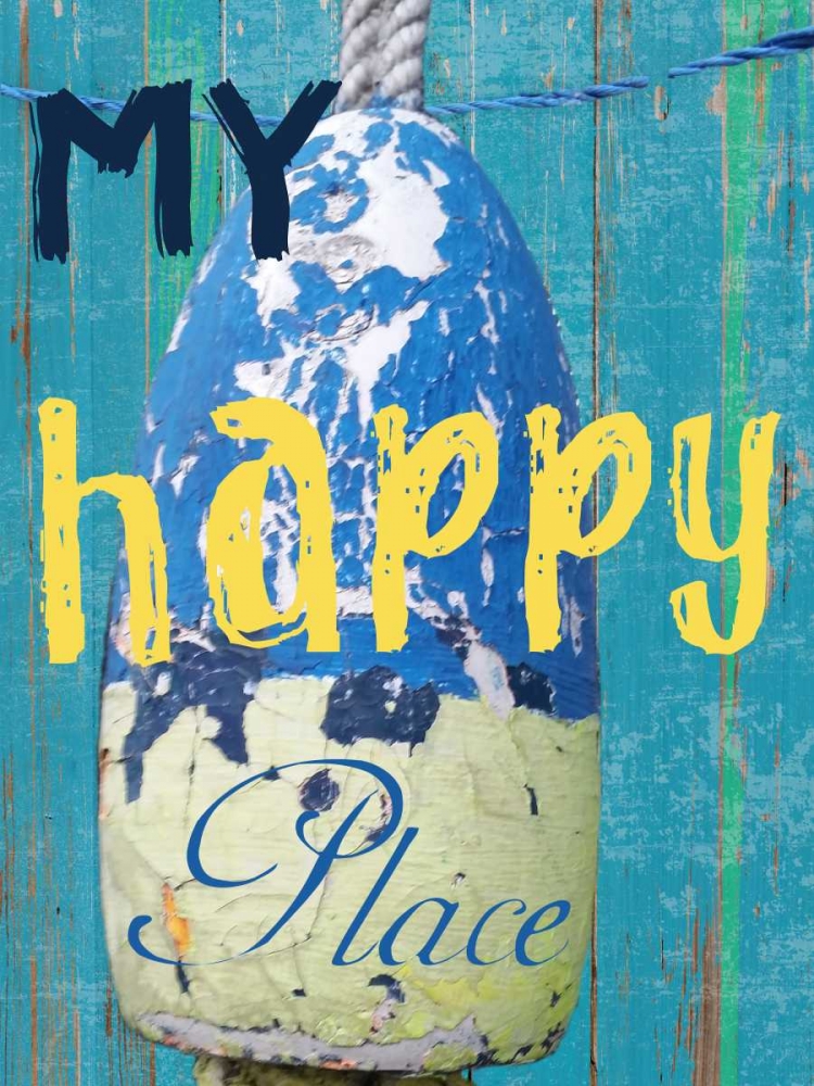 Wall Art Painting id:106937, Name: Happy Place, Artist: Lewis, Sheldon