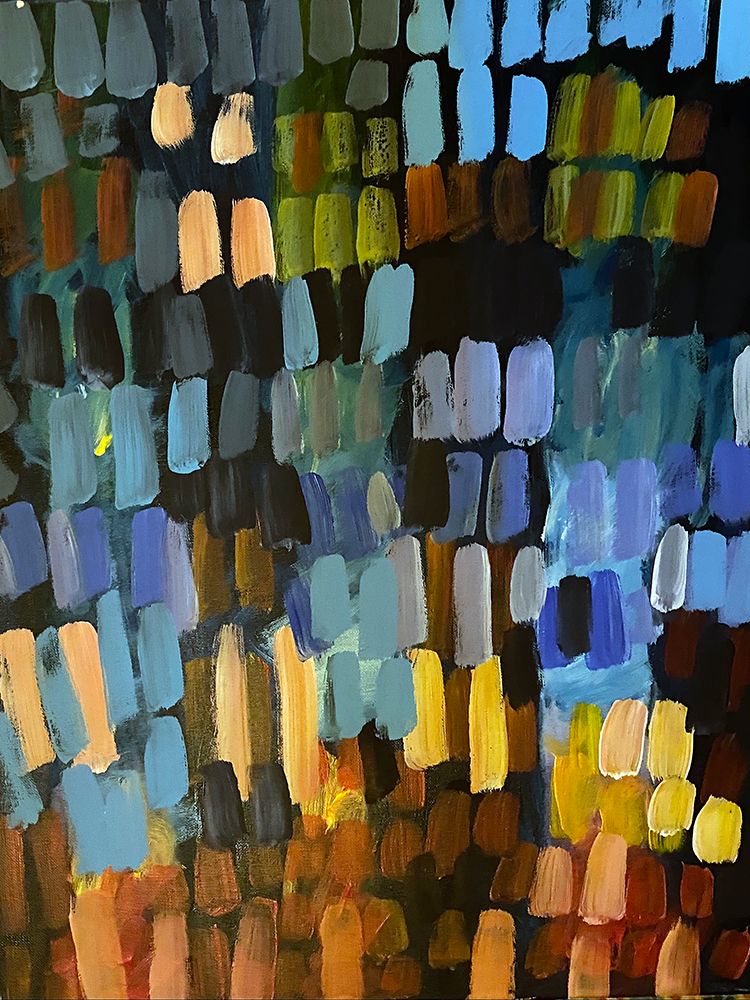 Wall Art Painting id:439510, Name: Color Strokes, Artist: Butcher, Sarah