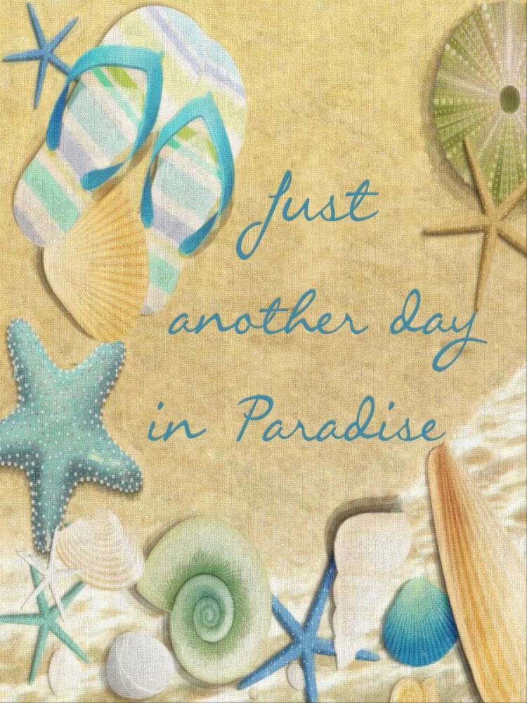 Wall Art Painting id:40080, Name: Just Another Day In Paradise, Artist: Greene, Taylor