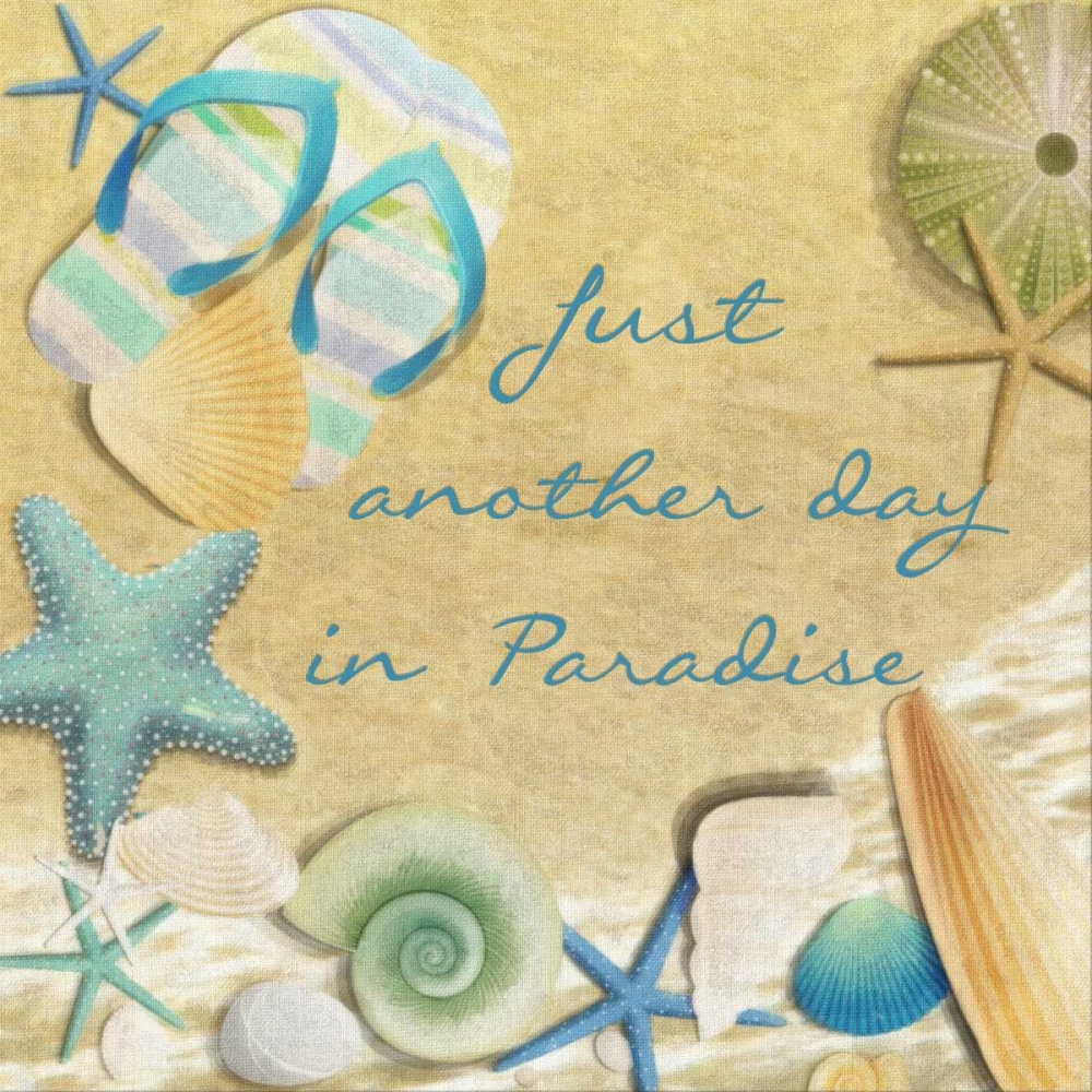 Wall Art Painting id:40245, Name: Just Another Day In Paradise, Artist: Greene, Taylor