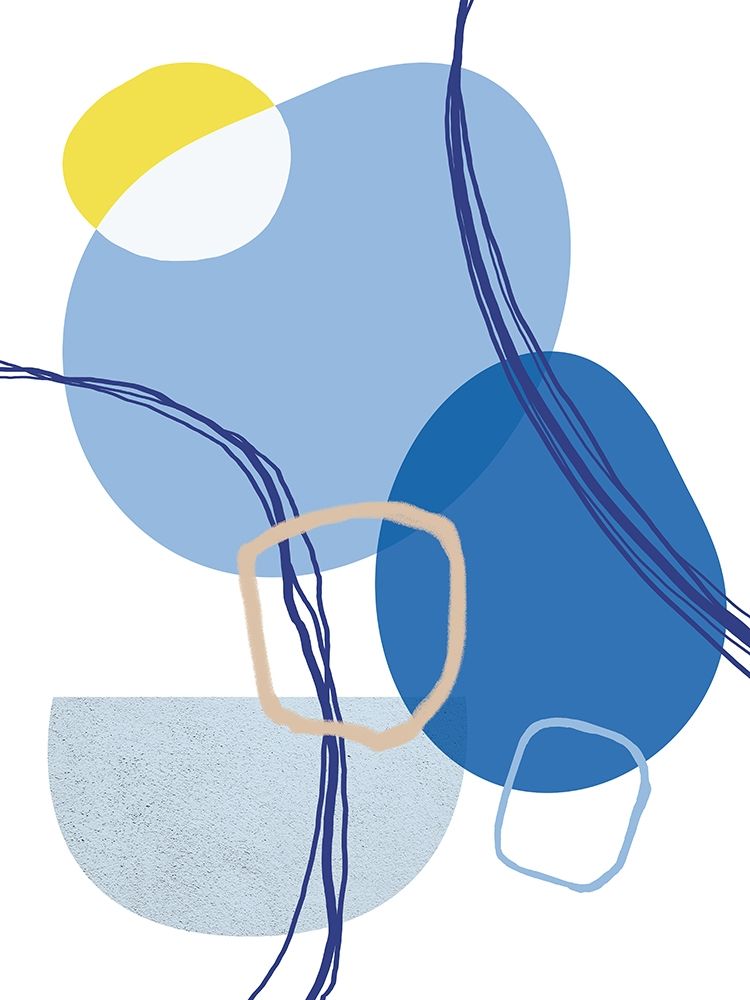 Wall Art Painting id:422968, Name: Abstract Greek Odyssey 3, Artist: Urban Epiphany