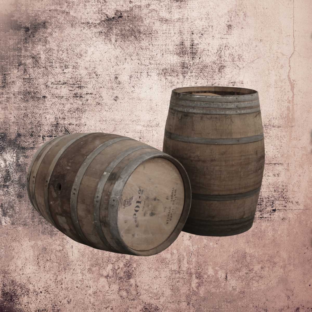 Wall Art Painting id:139669, Name: Wine Barrels 2, Artist: Brown, Victoria