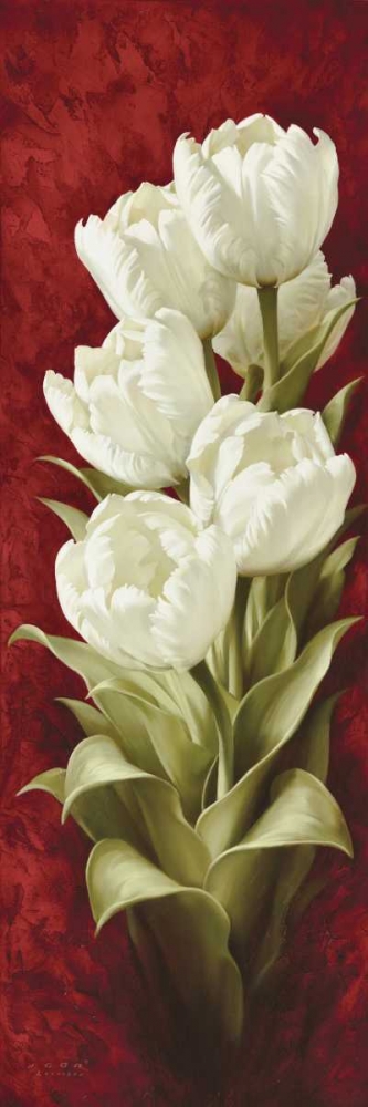 Wall Art Painting id:34262, Name: Magnificent Tulips II, Artist: Levashov, Igor