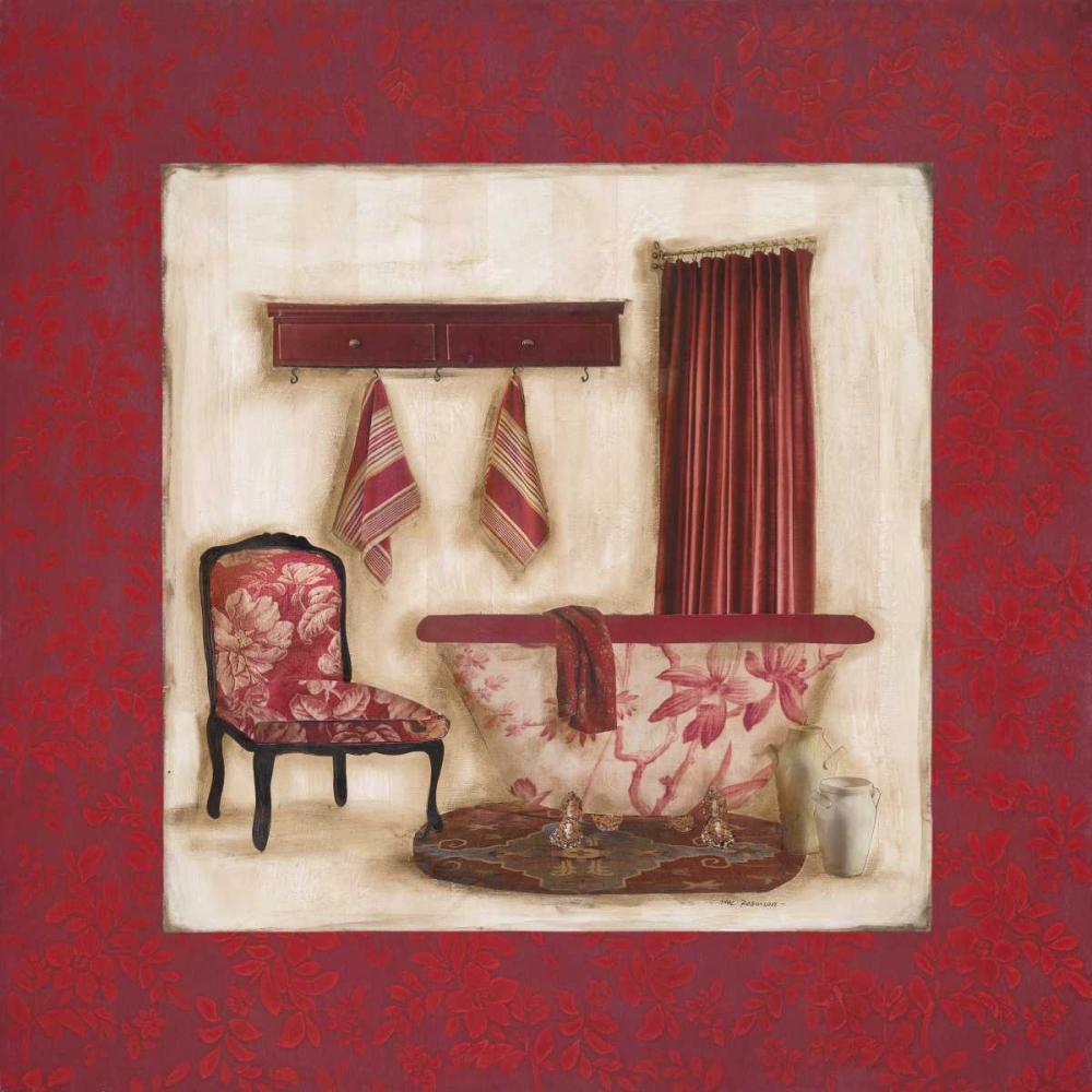 Wall Art Painting id:9988, Name: Ruby Romance II, Artist: Robinson, Carol