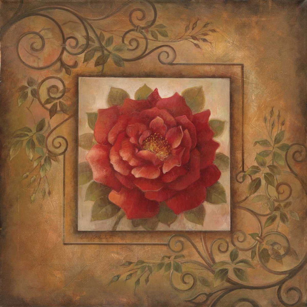 Wall Art Painting id:10069, Name: Sacred Rose I, Artist: Vollherbst-Lane, Elaine