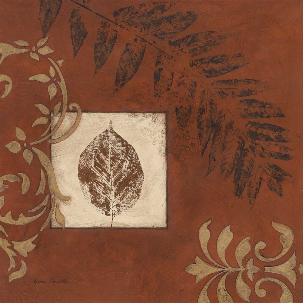 Wall Art Painting id:10121, Name: More Touches of Autumn I, Artist: Carroll, Jane
